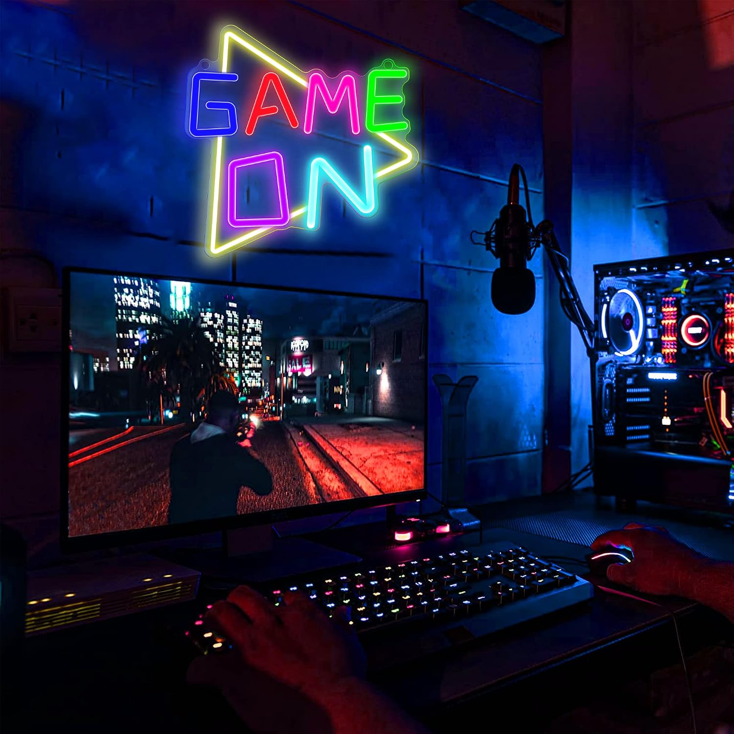 Game On Neon Sign photo 4