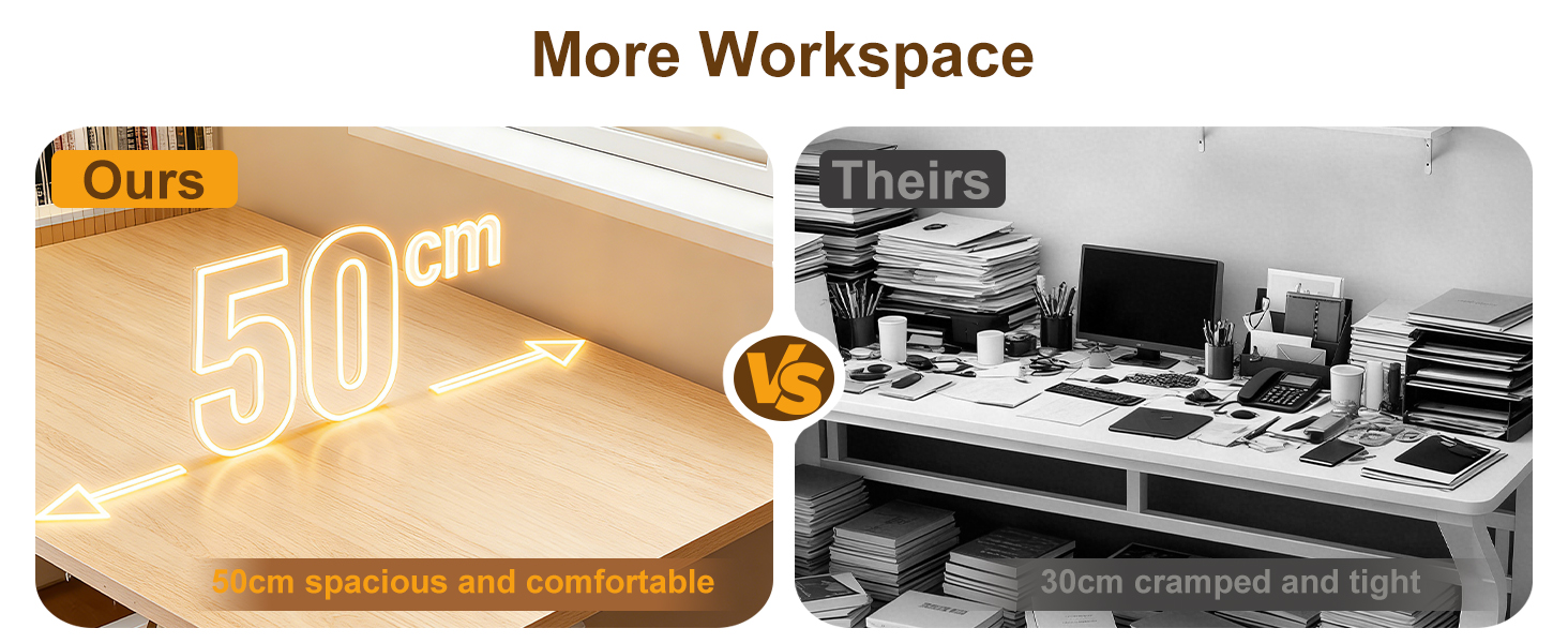 Study Desk with Shelves 100cm photo 5