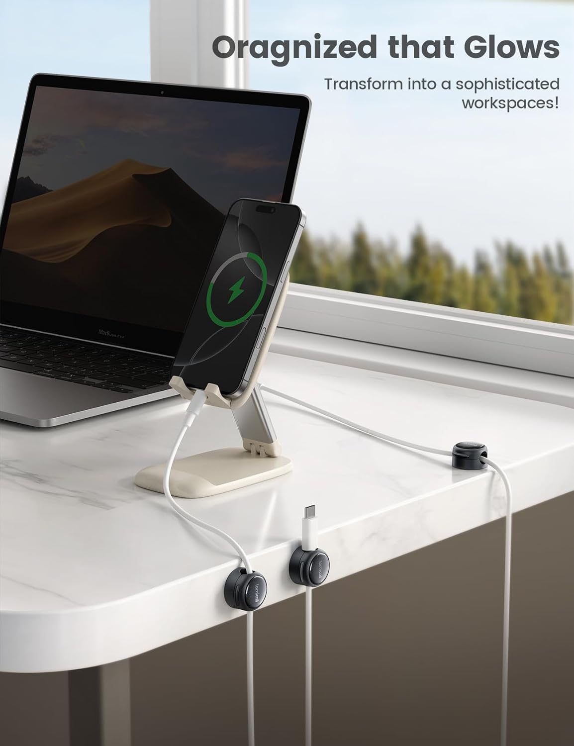 Magnetic Cord Clips 6-Pack photo 2