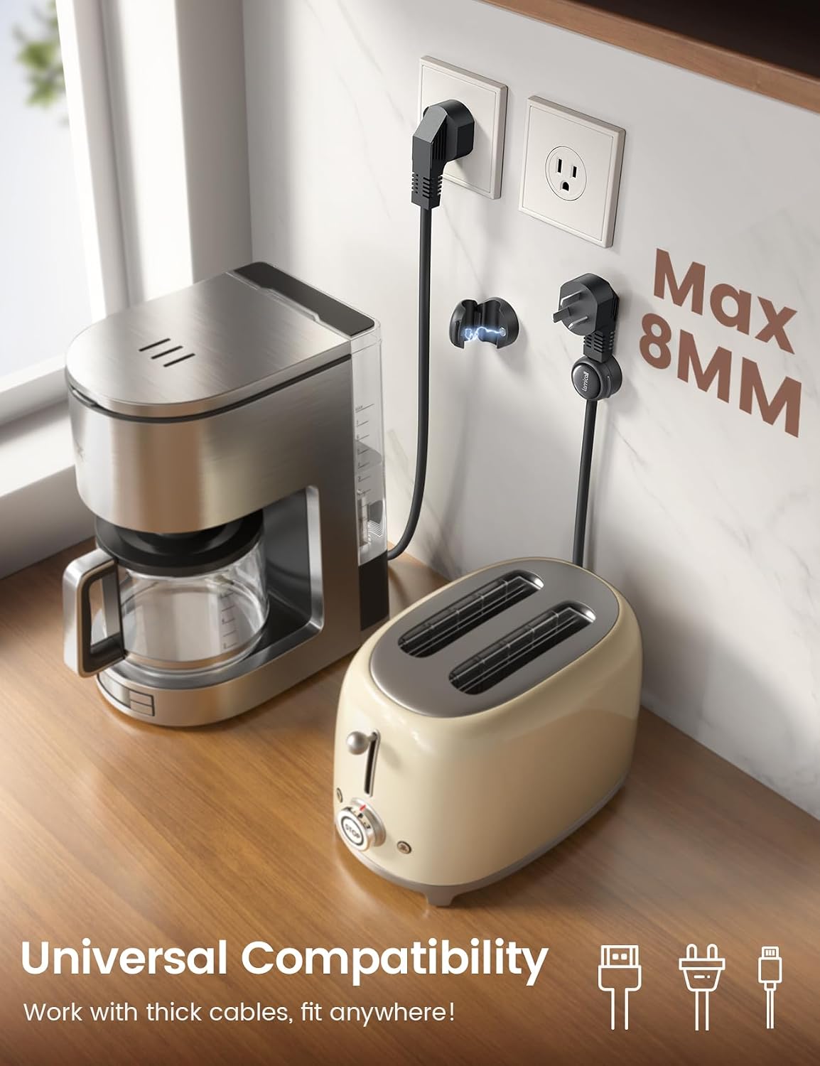 Magnetic Cord Clips 6-Pack photo 5
