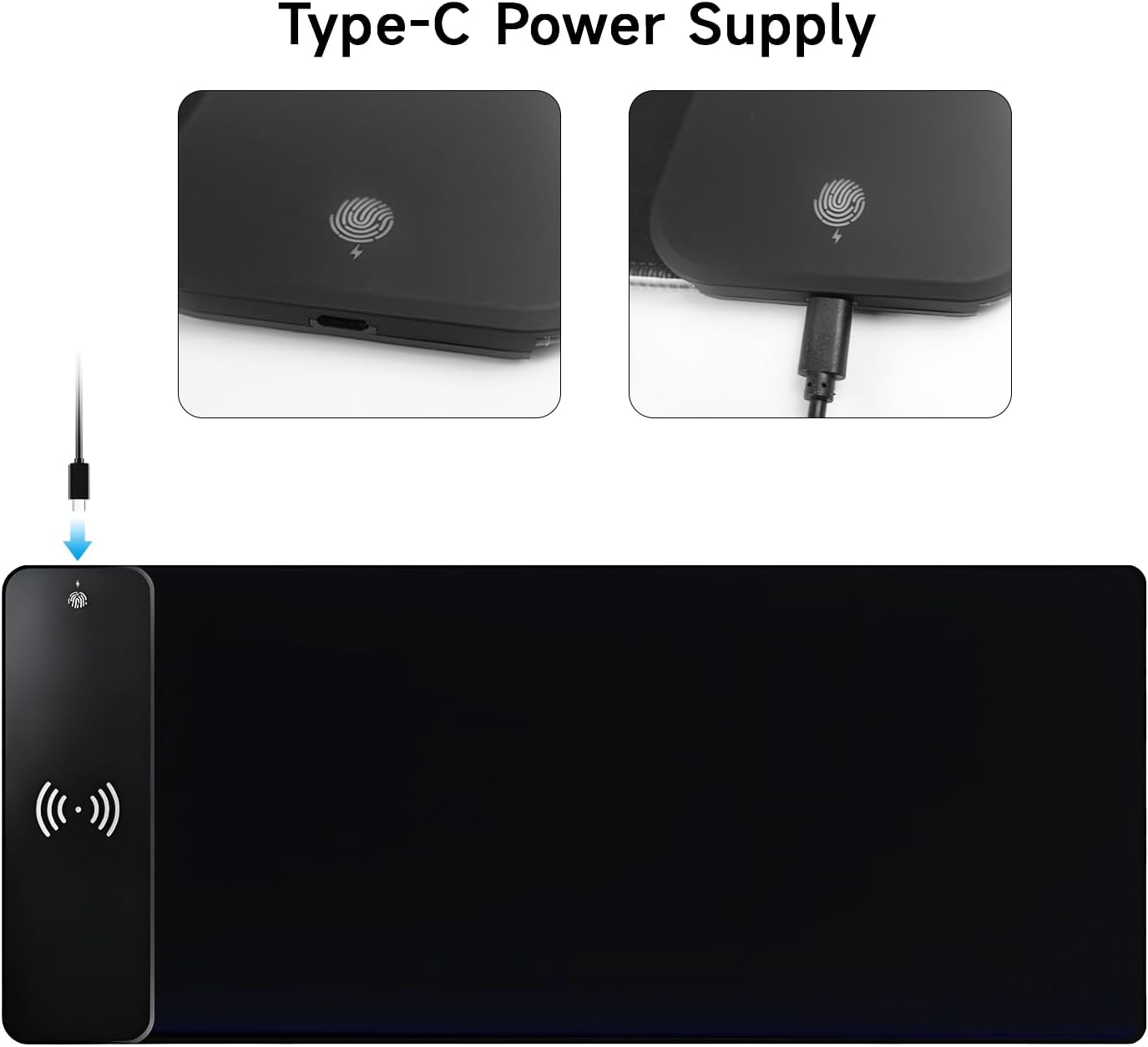 Wireless Charging Mouse Pad photo 5