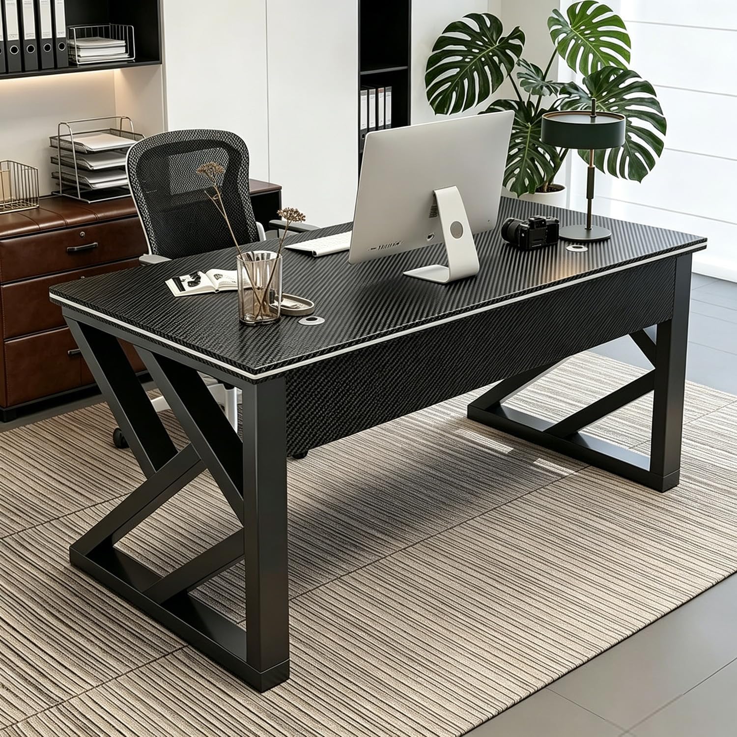 Study Desk with Shelves 120cm photo 3